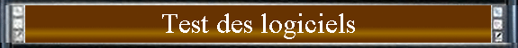 Test des logiciels