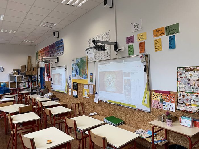 tableau blanc interactif en classe