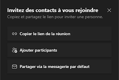 gestion comptes enseignant et eleve en classe hybride Microsoft 365 invitation reunion