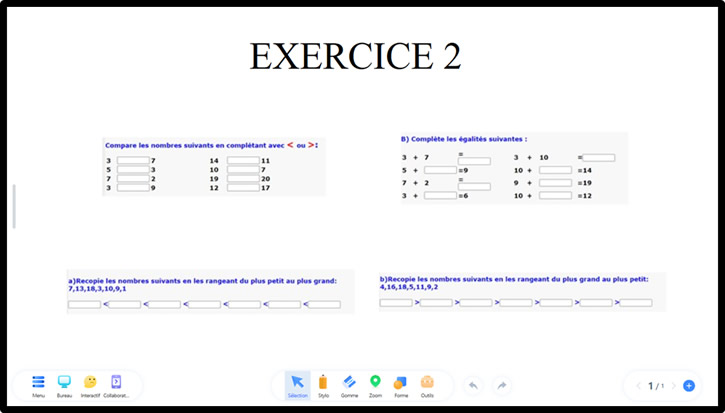 exercice mathématique UBM CC