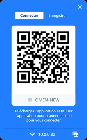 QR code collaboration ecran interactif